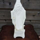 Ancienne statuette de la vierge au serpent en biscuit