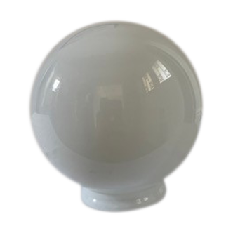 Globe opaline blanc