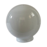 White opaline globe