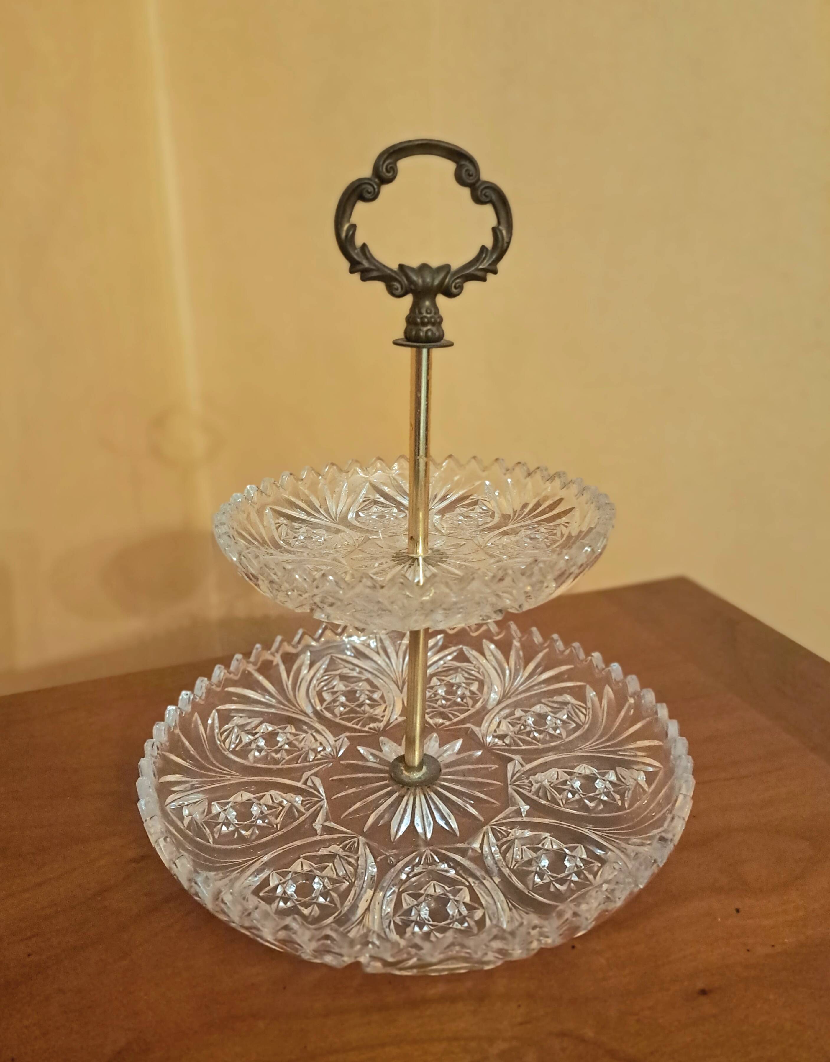 Vintage dessert tray