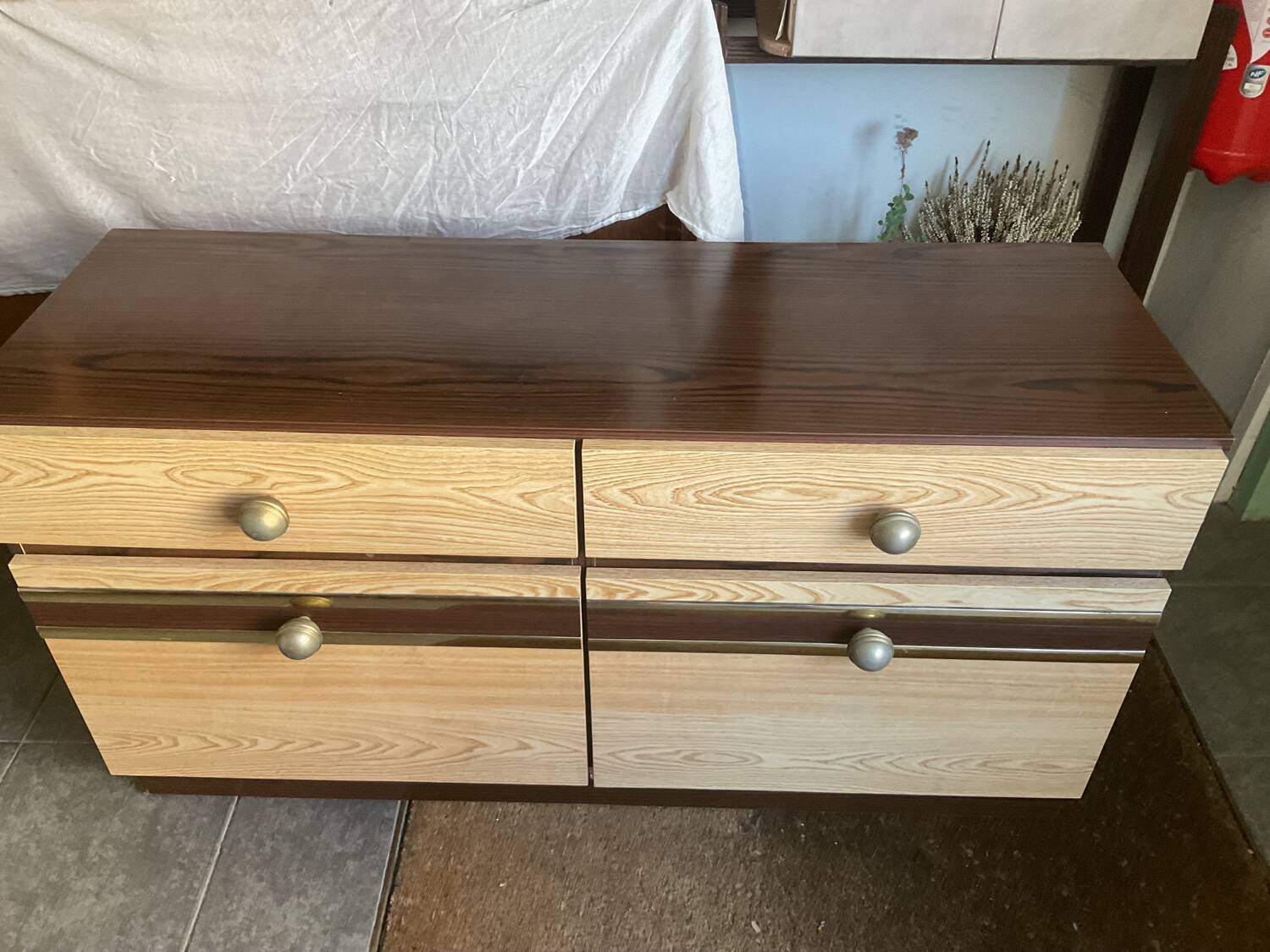 Small vintage sideboard from the 60s / 70s