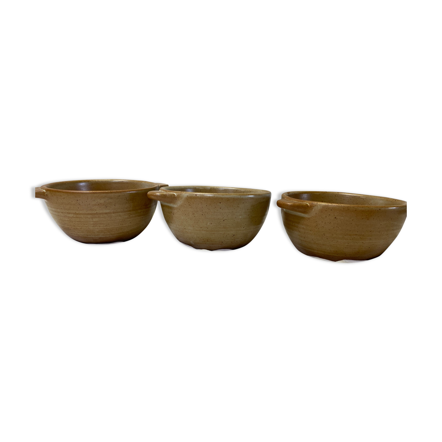 Set of 3 stoneware bowls