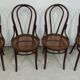 Lot de 4 chaises bistrot thonet