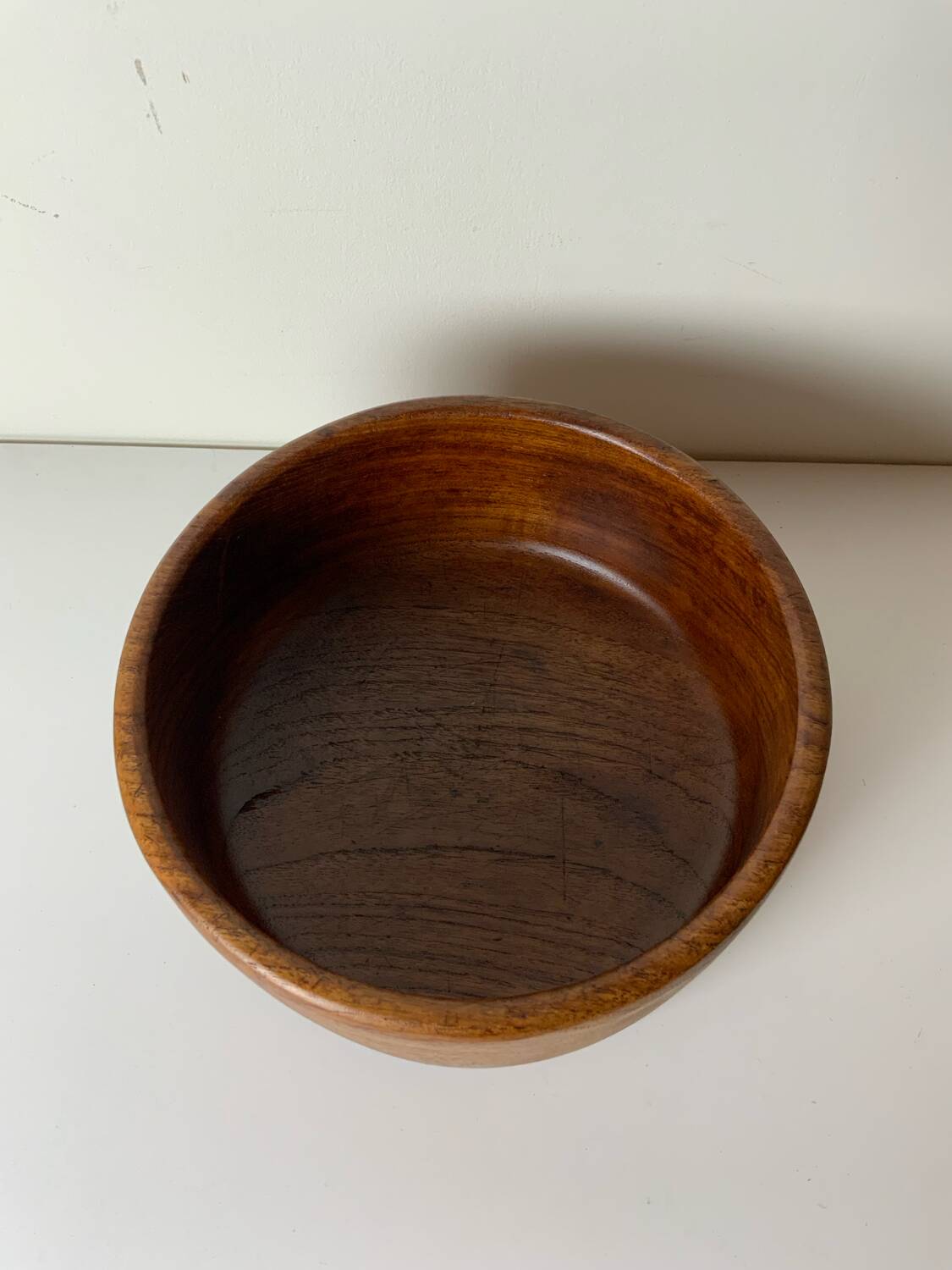 Teak salad bowl