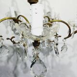 5-light chandelier with tassels
