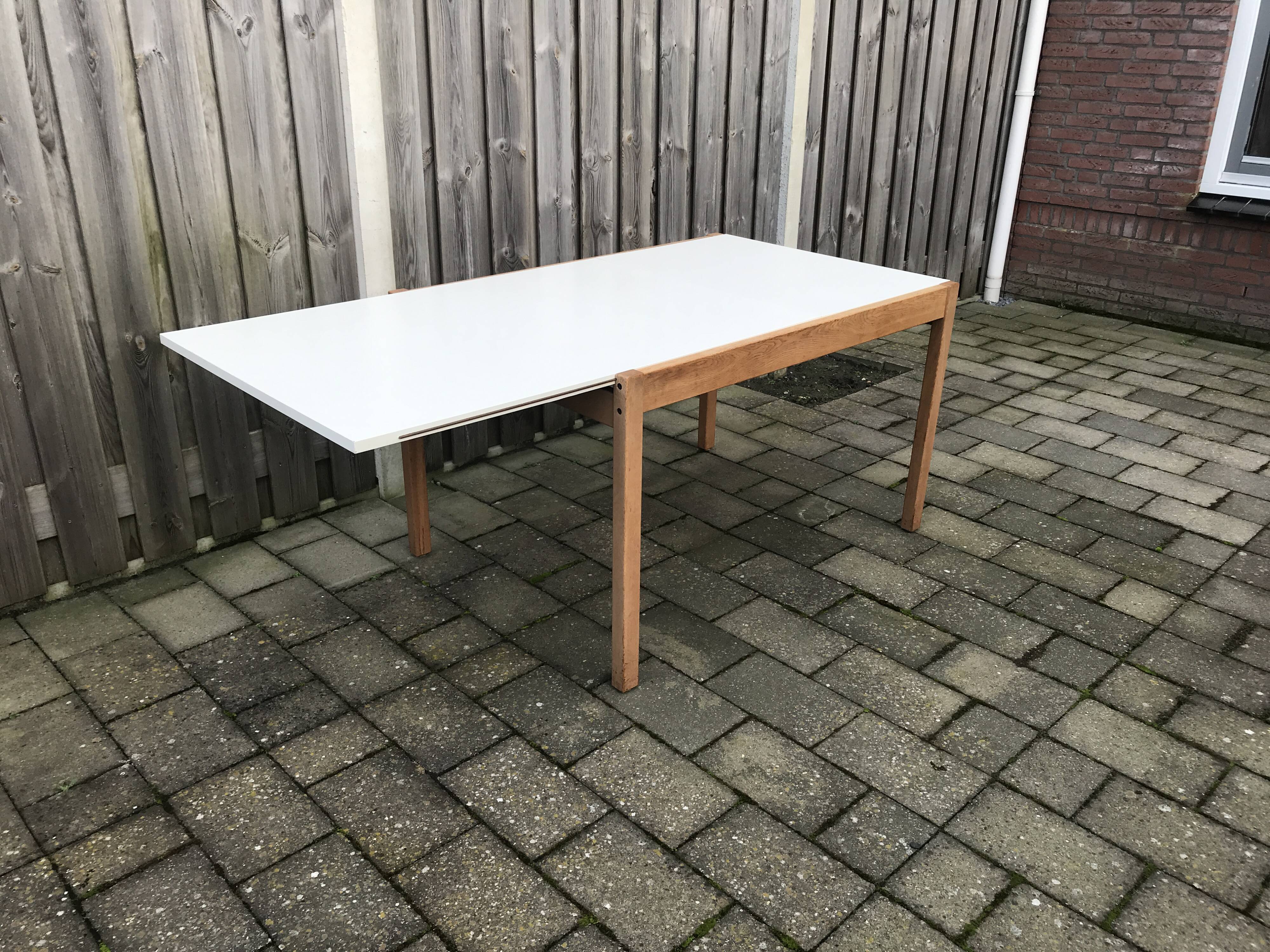 Extendable dining table Japanese series TB7000 by Cees Braakman for Pastoe 1970s