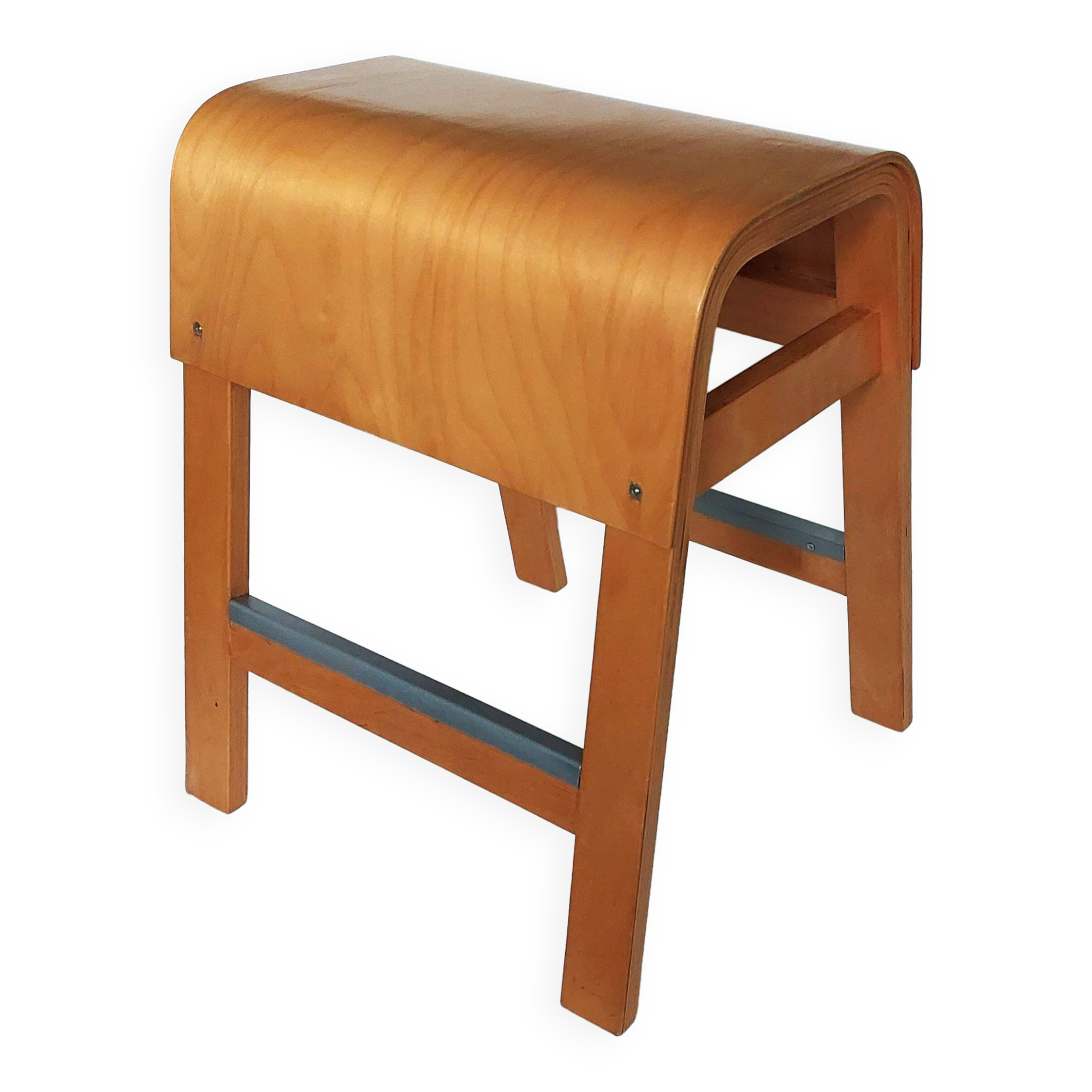 Vintage plywood stool 'Salve' by Ehlen Johansson for IKEA 2002