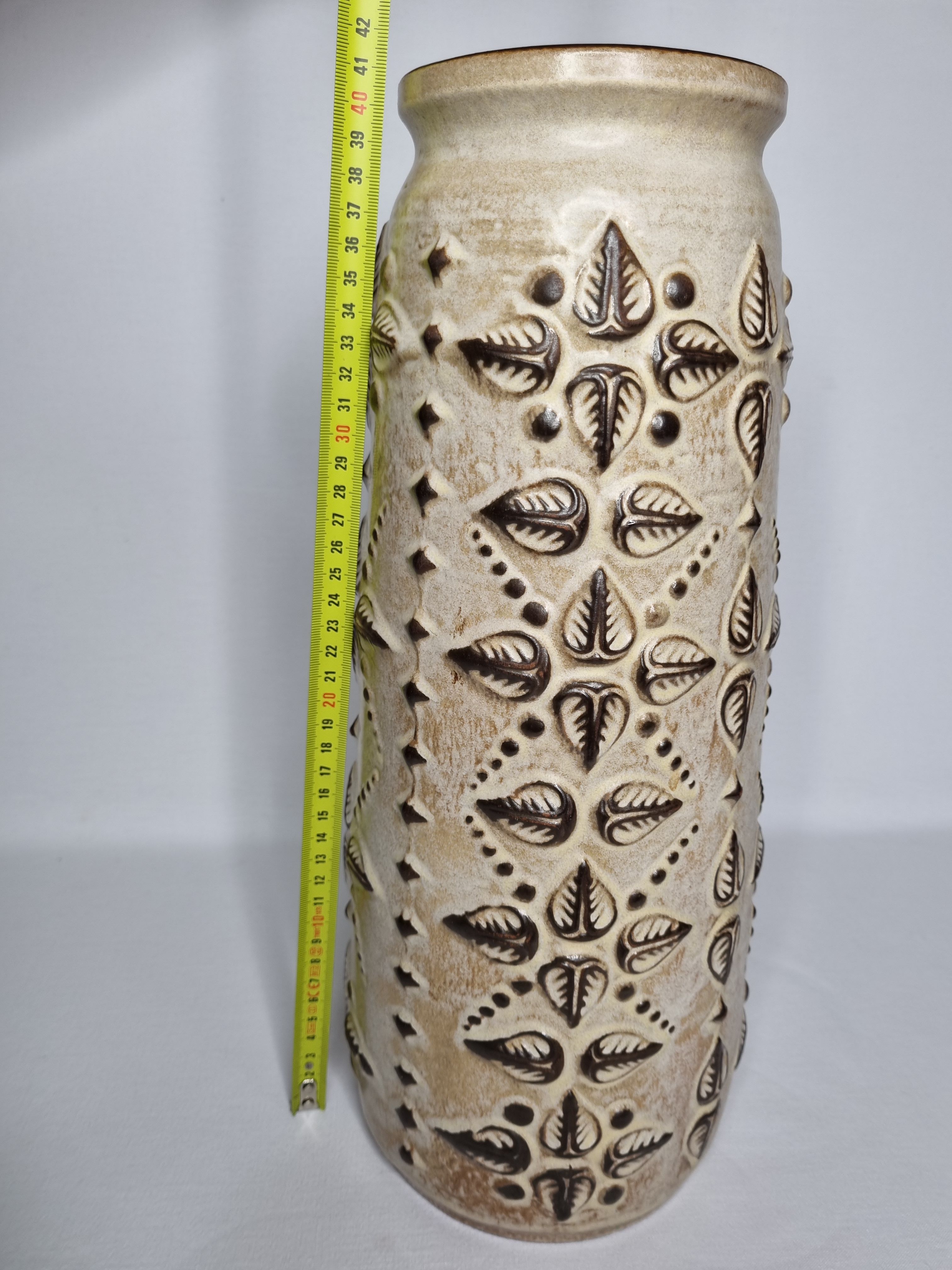 Vase Carstens Tonnieshof, West Germany, 60s, 40 cm