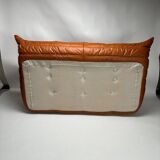 Togo Leather 3-Seaters Sofa attributed to Michel Ducaroy for Ligne Roset, 1992