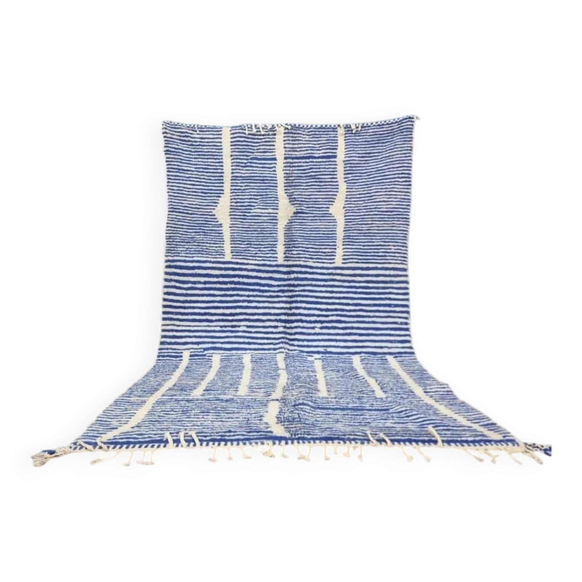 Authentic traditional handmade pure wool rug size 150/250 cm.