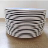 Flat plates Digoin Sarreguemines model Albe