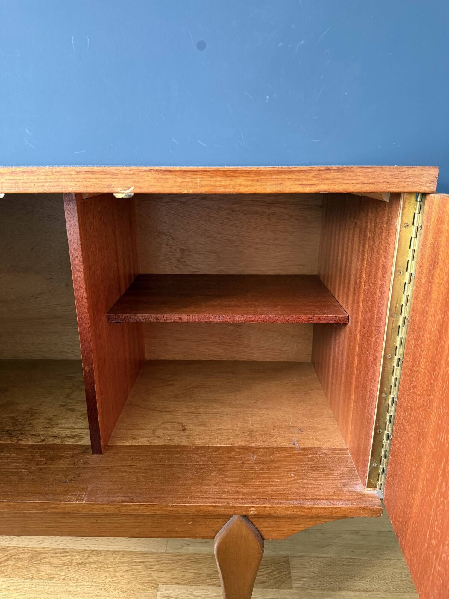 Vintage Scandinavian teak enfilade from the 1960s.