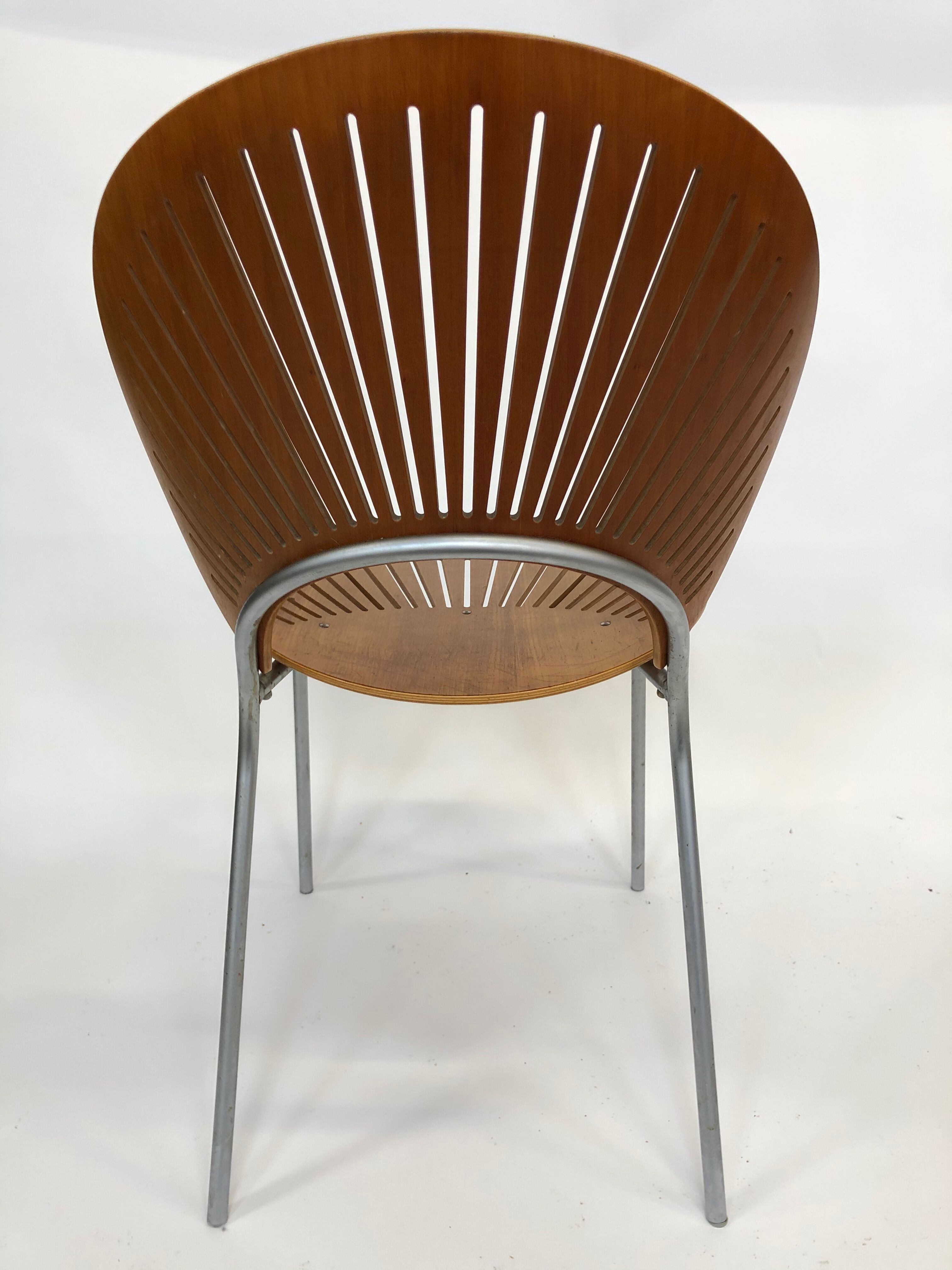 Suite de quatre chaises danoise "Trinidad" par Nanna Ditzel pour Fredericia Stolefabrik en teck
