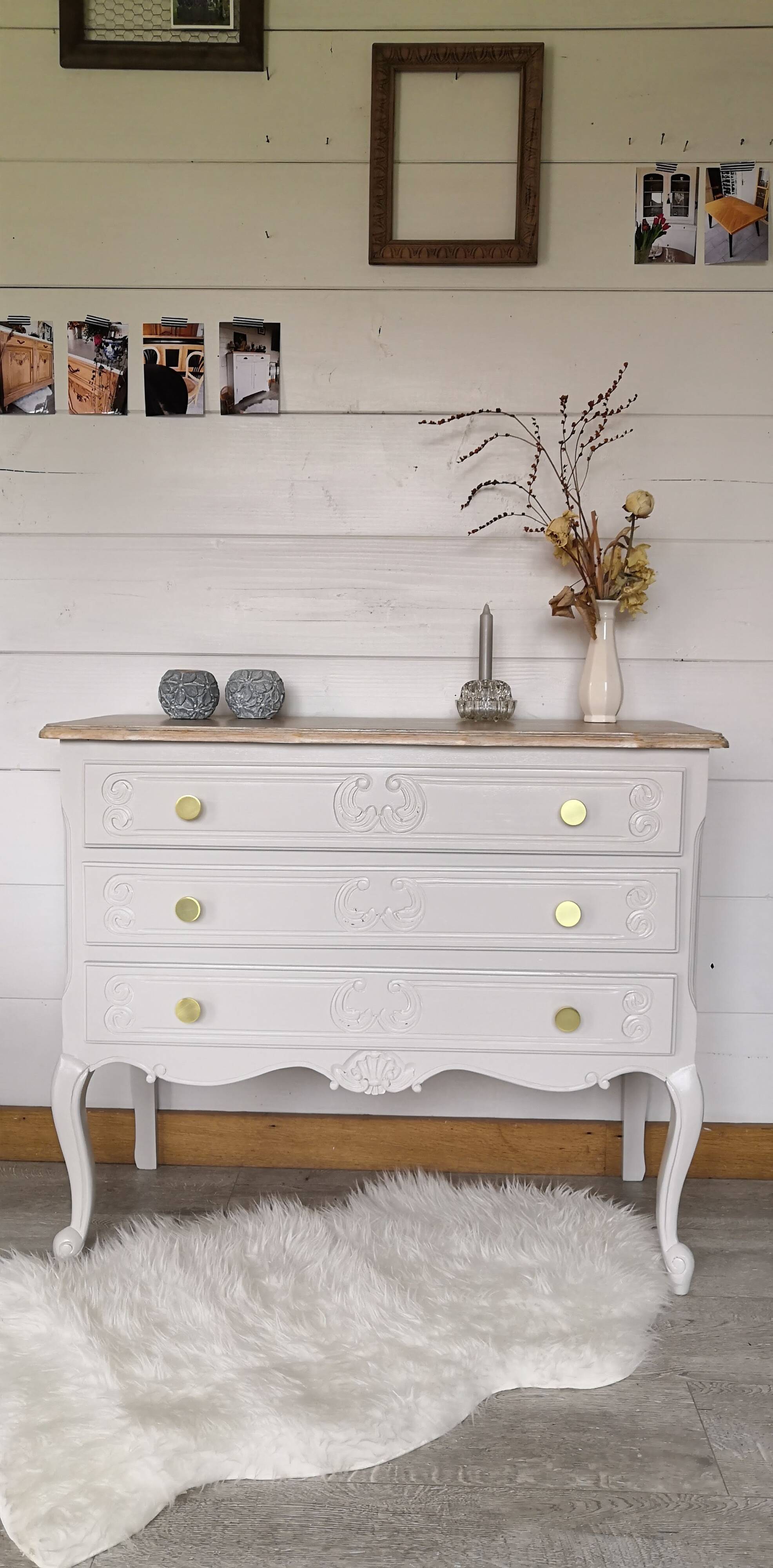 renovated vintage chest of drawers