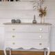 commode vintage rénovée