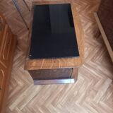 1950s bedside table with marble