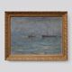 Marine seascape with sailing ships - Herman Van den Berghe, ca. 1900-1920