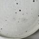 Set of 6 flat plates made of pyrity sandstone, signed