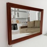 Vintage Italian mirror, beveled glass, 1960s