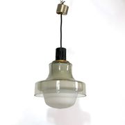 Mid-century brass pendant lamp from 50s Stilnovo