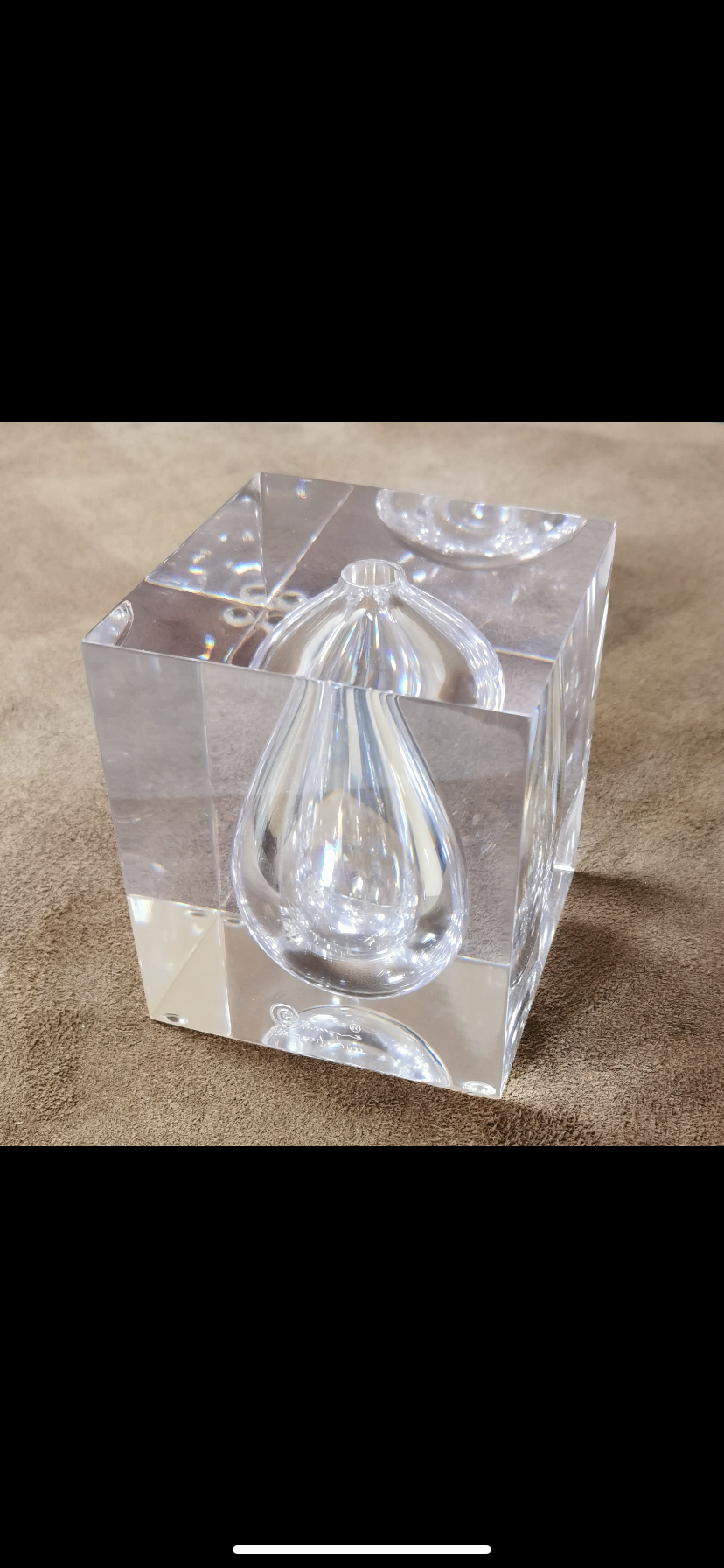 Pear-shaped soliflore vase