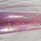 Enamelled roller vase