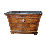 Chest of drawers Louis Philippe on marble