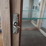 Vitrine en bois art déco