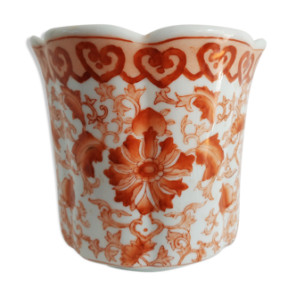 Asian with orange decoration