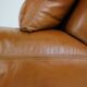Cini Boeri Cognac Leather 2 Seater "Bengodi" Sofa For Arflex, 1970 Italy