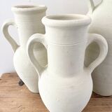 White terracotta jar