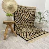 Handcrafted Moroccan Berber carpet 174 x 116 CM
