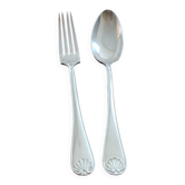 Collet goldsmith fork and spoon