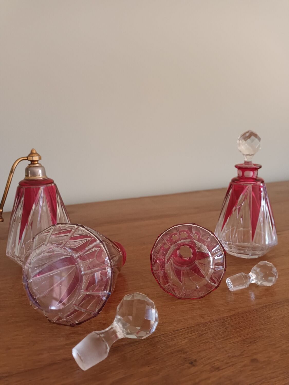 Baccarat bottles