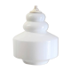 Scandinavian style suspension lampshade in opaline - mid 20th century.