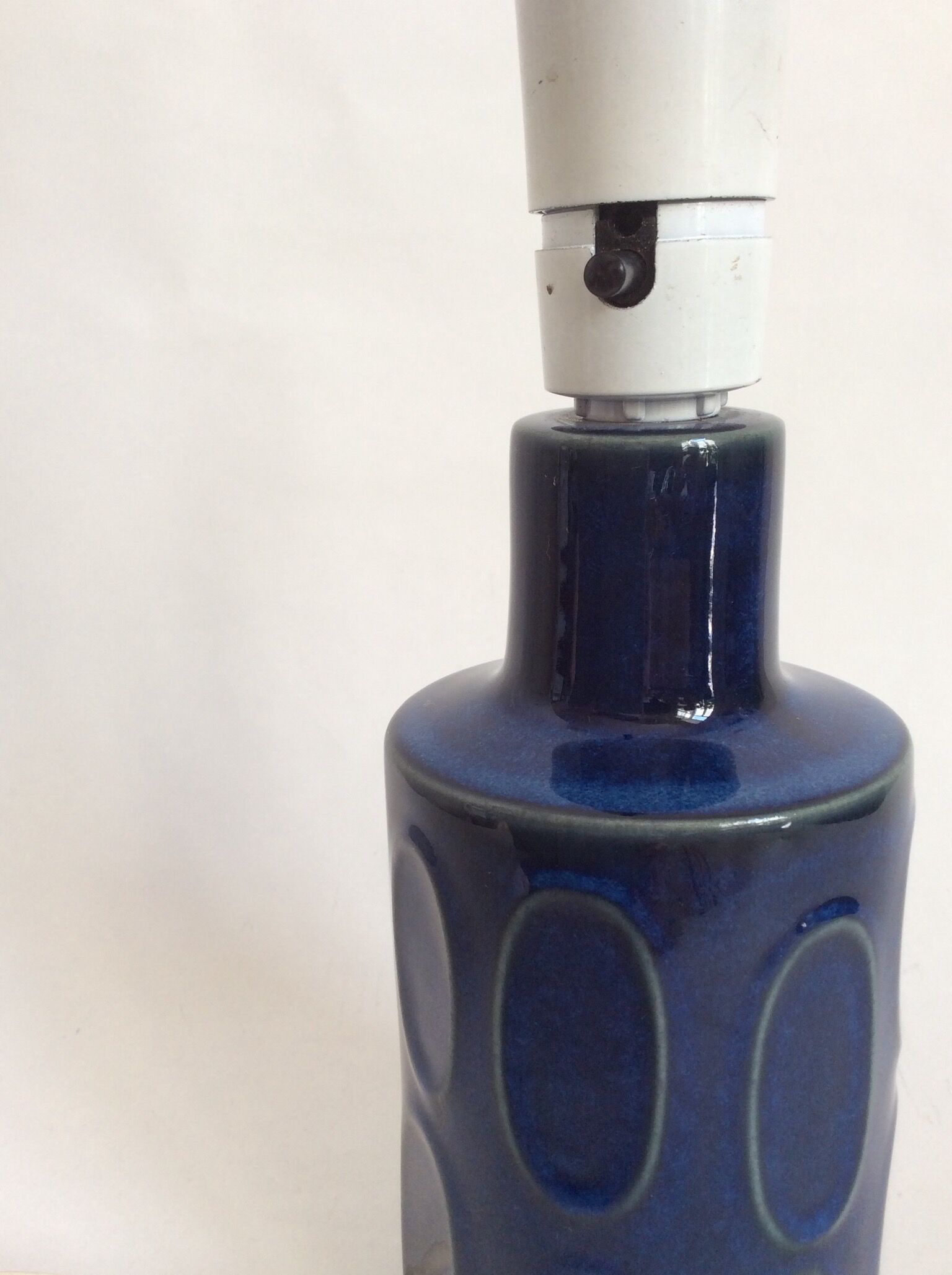 Ceramic lamp foot by Desiree Stentj, Denmark