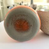 Vase ceramic soliflore signed