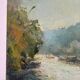Banks of the Seine at Bougival, oil on canvas signed