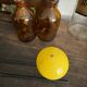 Vintage wooden ball wall coat rack