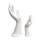 Duo de mains baguier blanches