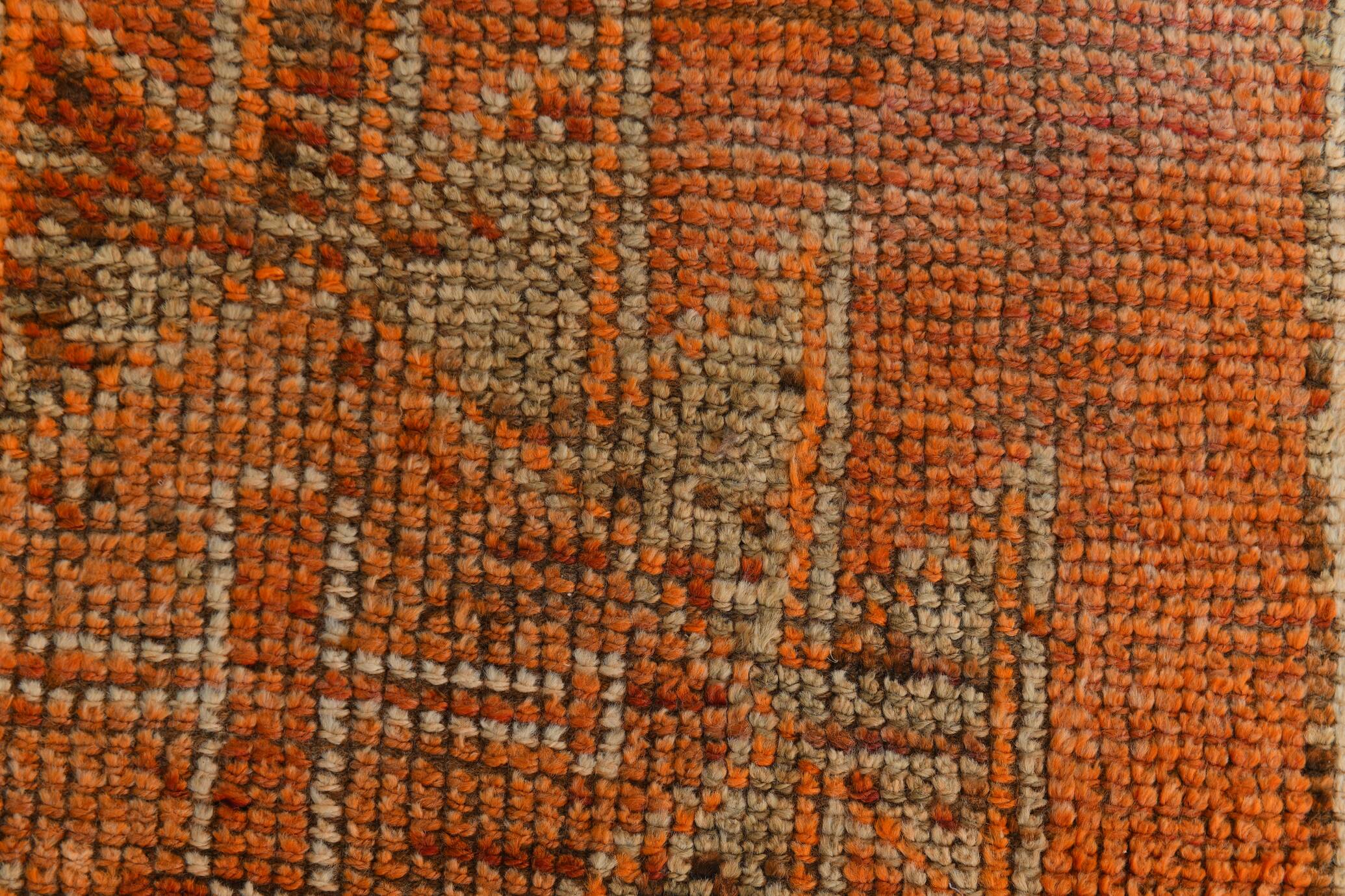 4x12 Sun Muted Vintage Runner, Long Wide Runner Rug, 107x368Cm