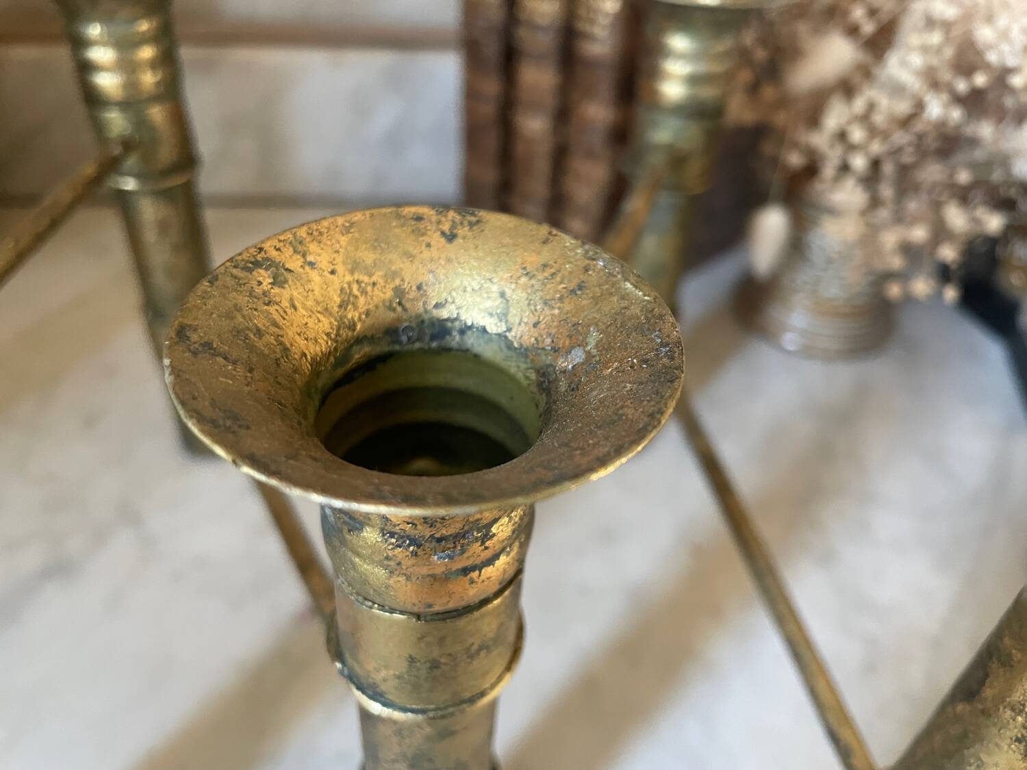 Vintage articulated chandelier