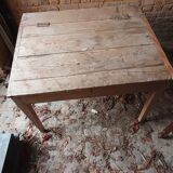 Old pine slope desk