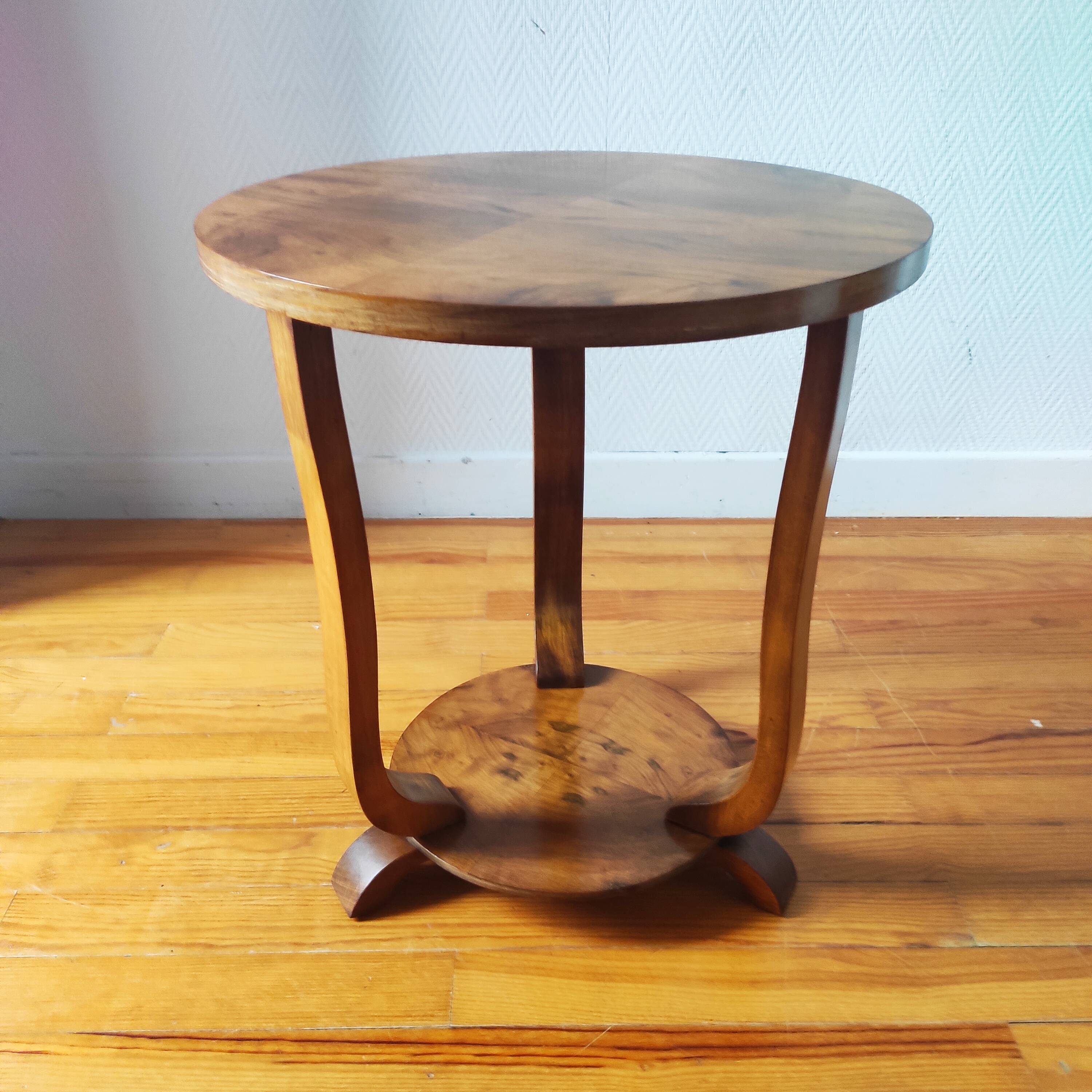 Art Deco pedestal table