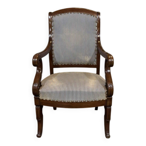 fauteuil Restauration - acajou