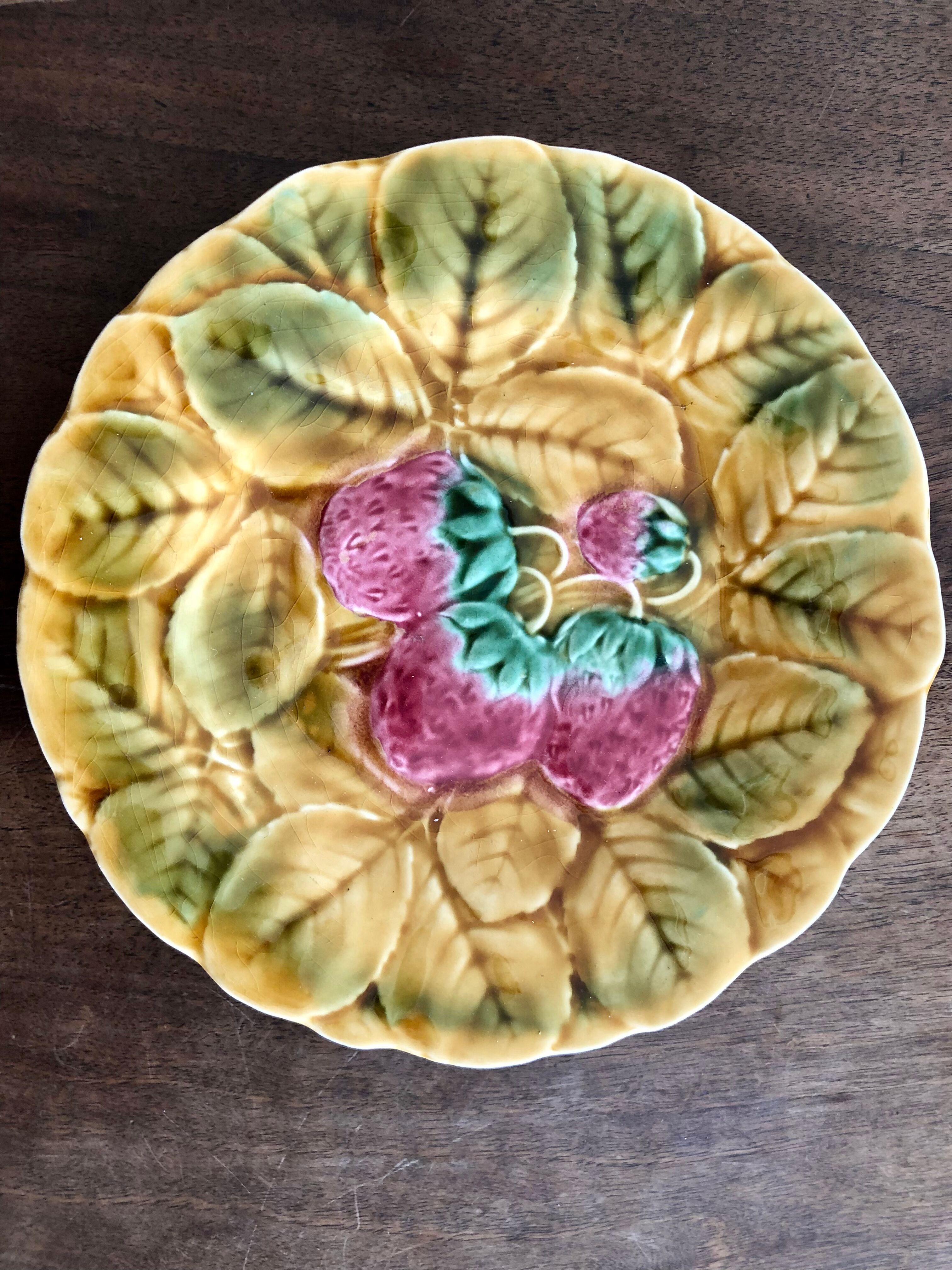 Sarreguemines slurry plate