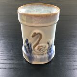 Pencil pot swan decoration