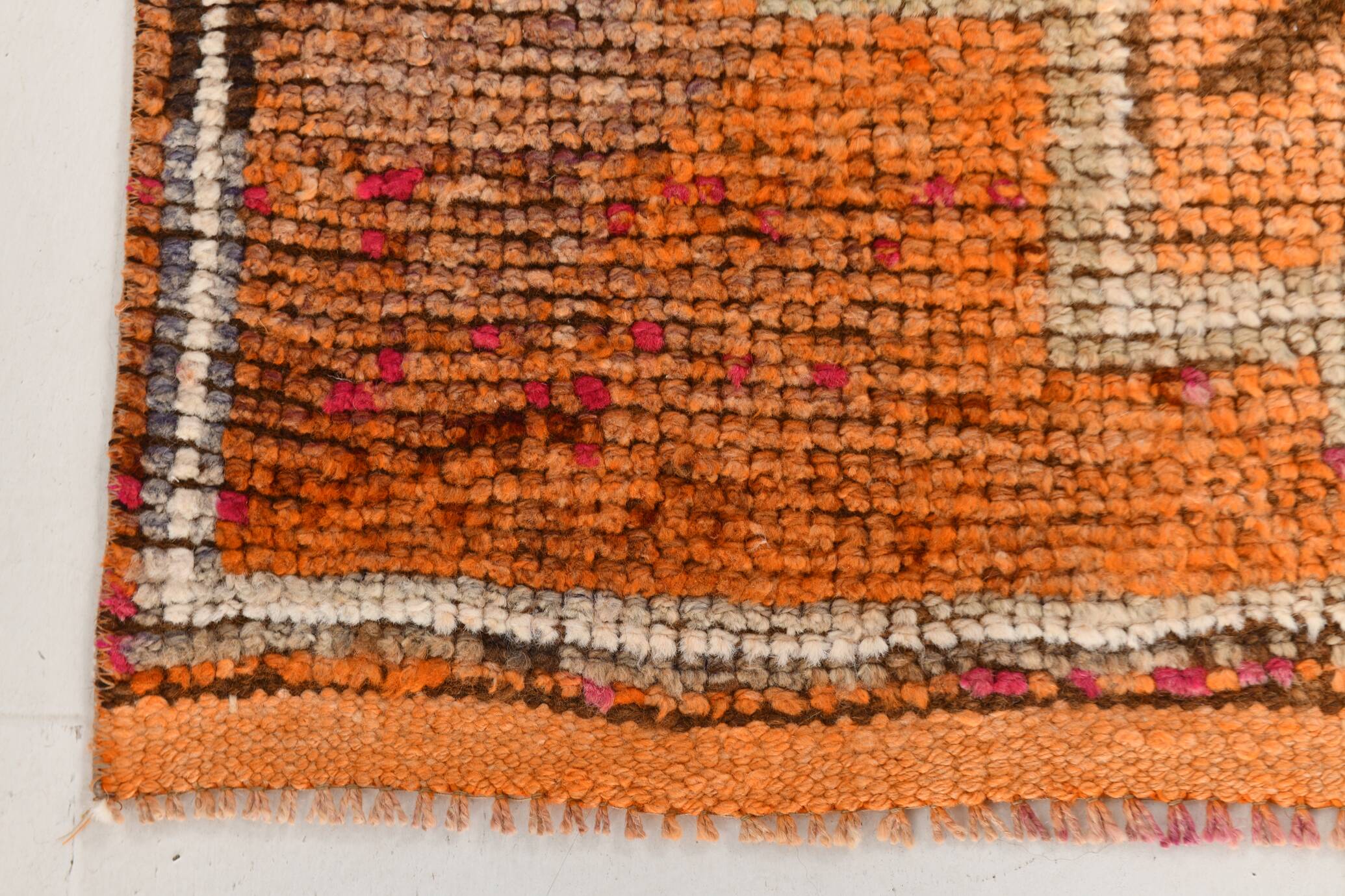 Vintage Oushak Runner Rug, 84x285Cm