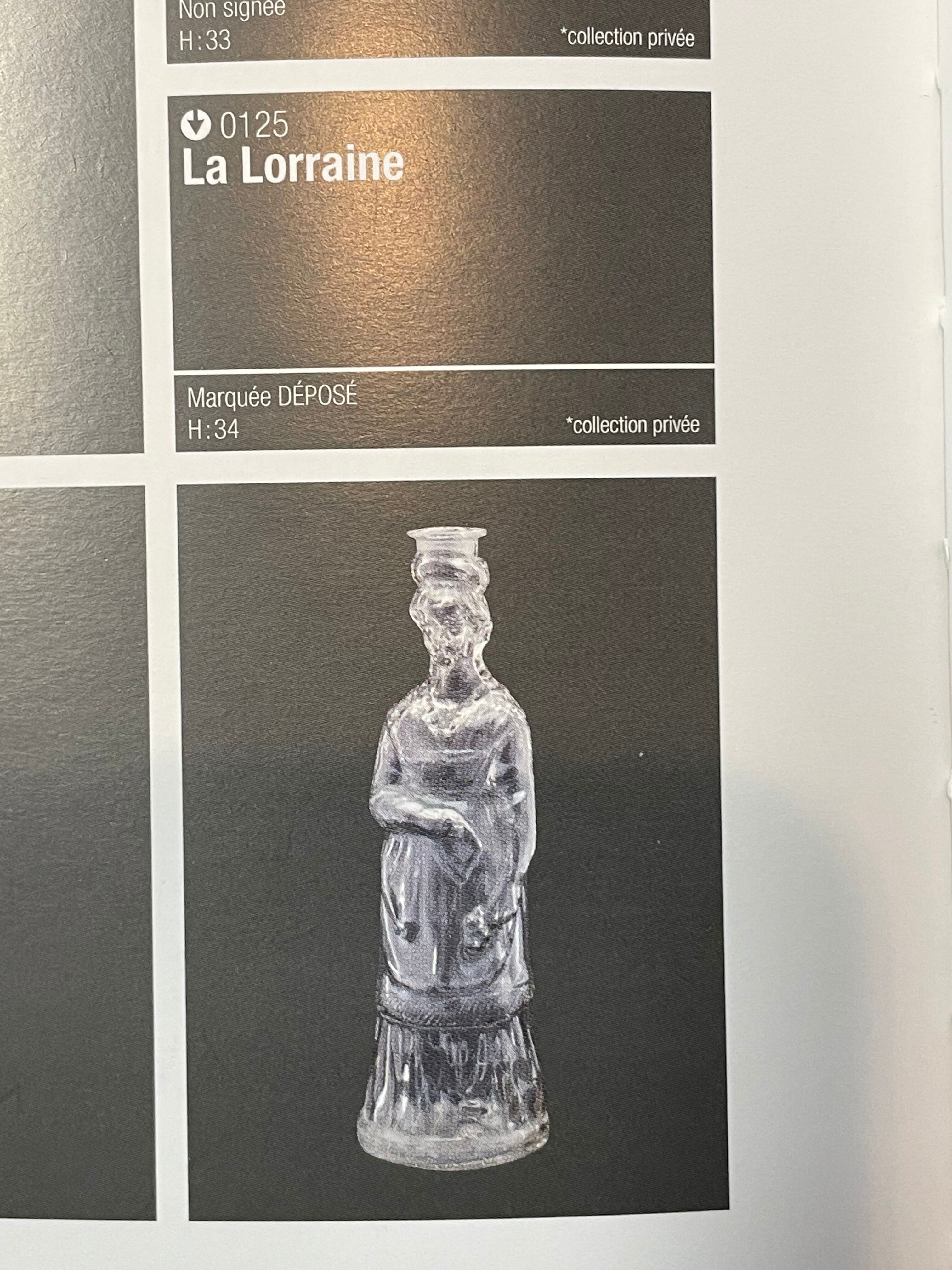 Carafe about "alsace depose d.d" f. t. legras (1839-1916) – art nouveau