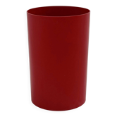 Basket, red umbrella stand by Gino Colombini for Kartell, 1970